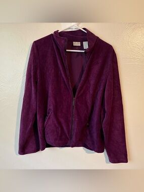 Erika Women's Plum Teddy Jacket
